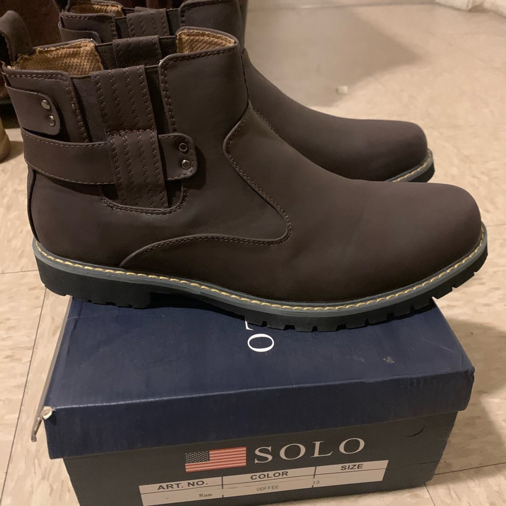Solo Mens Boot Size 13